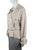 Vince Beige Fitted Jacket, Feel confident in this flattering design with soft and drapey material. , White, 58% Viscose, 23% Linen, 19% Cotton, women's Jackets & Coats, women's White Jackets & Coats, Vince women's Jackets & Coats, women's jacket, women's work double breasted jacket, women's work blazer, women's coat, double breasted short trench
