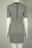 Sunday Best Black and White Stripped Dress, Super comfortable stripped dress, add a pair of sneakers and you are ready to tackle the day!, Black, White, 62% Rayon, 34% Polyester, 4% Spandex, women's Dresses & Skirts, women's Black, White Dresses & Skirts, Sunday Best women's Dresses & Skirts, Sunday best women's dress, aritzia women's dress, 