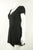 Talula Black Romper with Zipper in Back, The cutest black romper for casually strolling on a summer day., Black, 100% Rayon, women's Dresses & Rompers, women's Black Dresses & Rompers, Talula women's Dresses & Rompers, aritzia women's romper, women's black romper/jumpsuit
