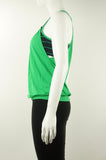 Lululemon Tank Top with Built-in Bra, Bright tank top with built-in bea for all your atheletic needs. , Green, Blue, Cotton and Lyocel, women's Activewear, Tops, women's Green, Blue Activewear, Tops, Lululemon women's Activewear, Tops, women's tabk top, lululemon women's athletic top