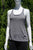 Gap Fit Grey Athletic Tank Top, Comfy tank top with built-in bra. Perfect for a hot day run., Grey, Nylon, Polyester, and Elastane, women's Activewear;Tops, women's Grey Activewear;Tops, Gap Fit women's Activewear;Tops, athletic top, sports top, sports tank top, workout top, running top, running tank top, workout tank top, athletic tank top