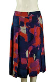 Jigsaw Pure Silk Skirt, Tie-dye is the ultimate classic pattern. Be the stylish and feminine you with this super light and comfortable tie-dye skirt., Red, Purple, Dress: 100% silk. Lining: 100% Polyester, women's Skirts & Shorts, women's Red, Purple Skirts & Shorts, Jigsaw women's Skirts & Shorts, Women's silk skirt, women's skirt, women's summer skirt, silk A-line midi skirt, tie dye midi skirt, women's elegant and solf midi skirt