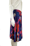 Jigsaw Pure Silk Skirt, Tie-dye is the ultimate classic pattern. Be the stylish and feminine you with this super light and comfortable tie-dye skirt., Red, Purple, Dress: 100% silk. Lining: 100% Polyester, Women's silk skirt, women's skirt, women's summer skirt, silk skirt, tie dye skirt, women's elegant skirt