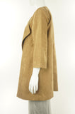 H&M Faux Suede Cardigan, The kind of cardigan you throw on super quickly before going out, just in case the weather is not as warm;), Brown, 100% polyester, 