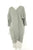 KAI&KLO Quilted Long Coat, Modern and minimal design. Made in Canada., Grey, Spandex, Rayon, polyester, women's Jackets & Coats, women's Grey Jackets & Coats, KAI&KLO women's Jackets & Coats, women's drape quilted coat, women's long warm flowy overcoat, faux suede waterfall sweater, women's long waterfall drape sweater, women's long drape outerwear