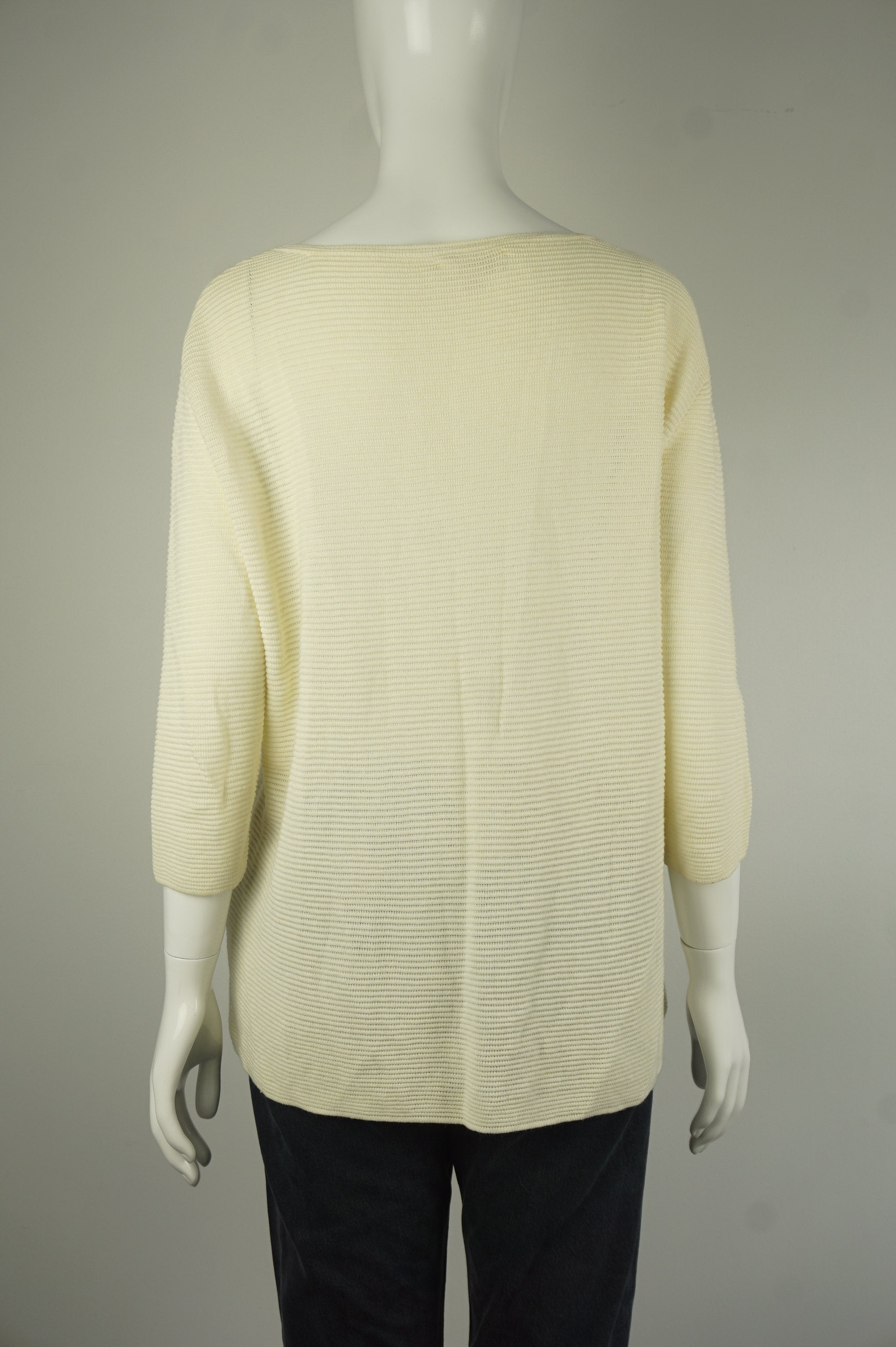 Wilfred Pullover Beige Sweater, Relazed fitting with dropped shoulders. Drapey fabric., Yellow, 68% viscose, 20% linen, 12% nylon, women's Tops, women's Yellow Tops, Wilfred women's Tops, wilfred loose sweater, arizia women's loose sweater, women's sweater, arizia women's pullover sweater