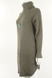 Wilfred Free Long Turtleneck Sweater Dress, Elegant and soft sweater dress for the perfect winter protection. 100% wool, which is what Canadian winter demands…, Brown, Grey, Body: 100% wool. Cuff: 96% wool, 1% Spandex, women's Tops, Dresses & Skirts, women's Brown, Grey Tops, Dresses & Skirts, Wilfred Free women's Tops, Dresses & Skirts, aritzia women's turtleneck sweater dress, wilfred free women's winter sweater dress, women's long sweater