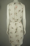 Dynamite Floral print sleeveless midi dress, Floral prints creams cuteness for this dress. Perfect for a summer day, or whenever you feel like it;), White, Pink, 100% polyester, women's Dresses & Skirts, women's White, Pink Dresses & Skirts, Dynamite women's Dresses & Skirts, dynamite floral women's dress, women's cute summer dress