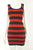 Zara Black and Red Striped Hobble Dress, You're as cute as a bumble bee! Yes, you heard us right. This super comfy and stretchy black and red striped hobble dress will make you stand out in that fun Saturday night party!, Black, Red, 4-way stretchy fabric, women's Dresses & Rompers, women's Black, Red Dresses & Rompers, Zara women's Dresses & Rompers, Black and Red bumble bee bodycon dress, stretchy tube bodycon dress, basic comfy striped bodycon dress, Black and Red bumble bee sheath stretch dress