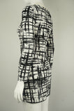 Elli Share Black and White Long Sleeves Professional Dress, This black and white professional dress expresses your confident self and impeccable fashion taste. , Black, White, 100% Combined Cotton , women's Dresses & Skirts, women's Black, White Dresses & Skirts, Elli Share women's Dresses & Skirts, Professional black and white women's dress, Checked Pattern black and white Work Dress, Checked Print black and white Work Dress, Business Casual black and white Women's dress