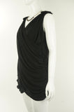 Sievergute Crossed Deep V-Neck Cocktail Dress , Sexy crossed deep v-neck cocktail black dress that makes head turn at any night parties, Black, Soft Flowy Fabric, women's Dresses & Skirts, women's Black Dresses & Skirts, Sievergute women's Dresses & Skirts, Sexy women's cocktail black dress, crossed deep v-neck open back dress, women's party short dress