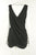 Sievergute Crossed Deep V-Neck Cocktail Dress , Sexy crossed deep V-neck cocktail black dress that makes head turn at any night parties, Black, Soft Flowy Fabric, women's Dresses & Rompers, women's Black Dresses & Rompers, Sievergute women's Dresses & Rompers, Sexy women's cocktail black wrap asymetrical dress, crossed wrap around deep V-neck open back asymetrical dress, women's party short wrap around dress
