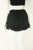 Wilfred Black High Waisted Linen shorts, Comfortable high quality black shorts. Pair it with crop top and a pair of sneakers for the spontaneous summer day outing! , Black, 49% Linen, 48% Viscose, 3% Elastane, women's Pants & Shorts, women's Black Pants & Shorts, Wilfred women's Pants & Shorts, Aritzia high wasted shorts, Cute black women's shorts
