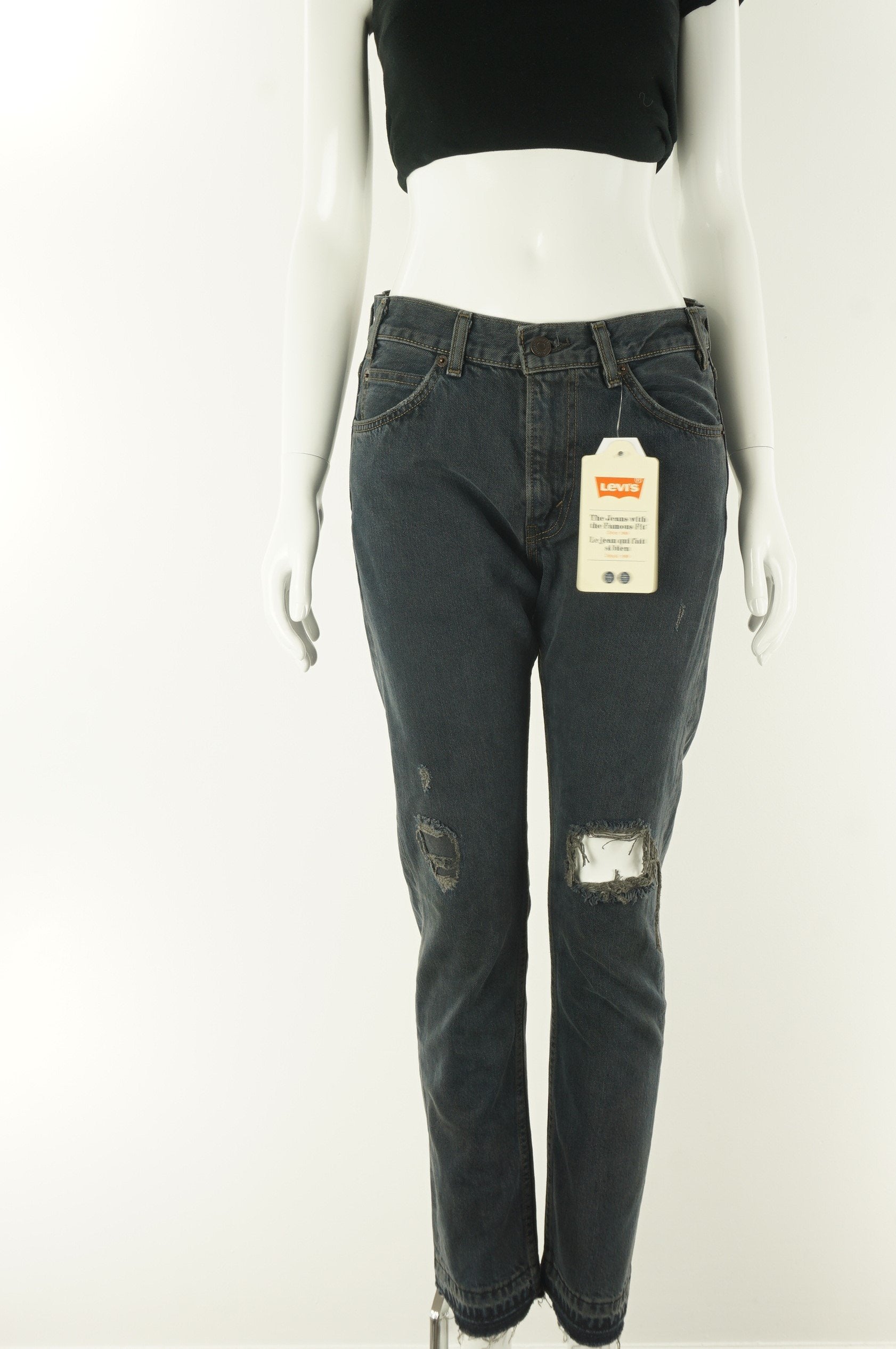 Levi Strauss Straight Leg Mid-Rise Jeans – Elli Share