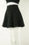 H&M Quilted Skirt, Thicker quilted skirt with zipper in the back. , Black, Cotton and Elastane, women's Skirts & Shorts, women's Black Skirts & Shorts, H&M women's Skirts & Shorts, women's quilted mini skirt, women's black short skirt
