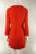 Babaton Elegant Red Dress, Simple, elegant, and vibrate dress. Perfect for brighten up the office wear., Red, 98% Viscose, 2% Spandex, women's Dresses & Rompers, women's Red Dresses & Rompers, Babaton women's Dresses & Rompers, vibrant orange office tunic dress with long sleeves, elegant red straight dress, aritzia dress, aritzia red tunic dress