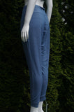 Elli Share Super Comfy Maternity Sweatpants, Maximum comfortable sweatpants with adjustable strap for the growing belly as well as excitement!, Blue, 61.3% Polyester, 34.8% Viscose, 3.9% Spandex, women's Mom & Baby, women's Blue Mom & Baby, Elli Share women's Mom & Baby, women's maternity sweatpants, maternity pants, pregnency clothes, pregnency sweatpants,