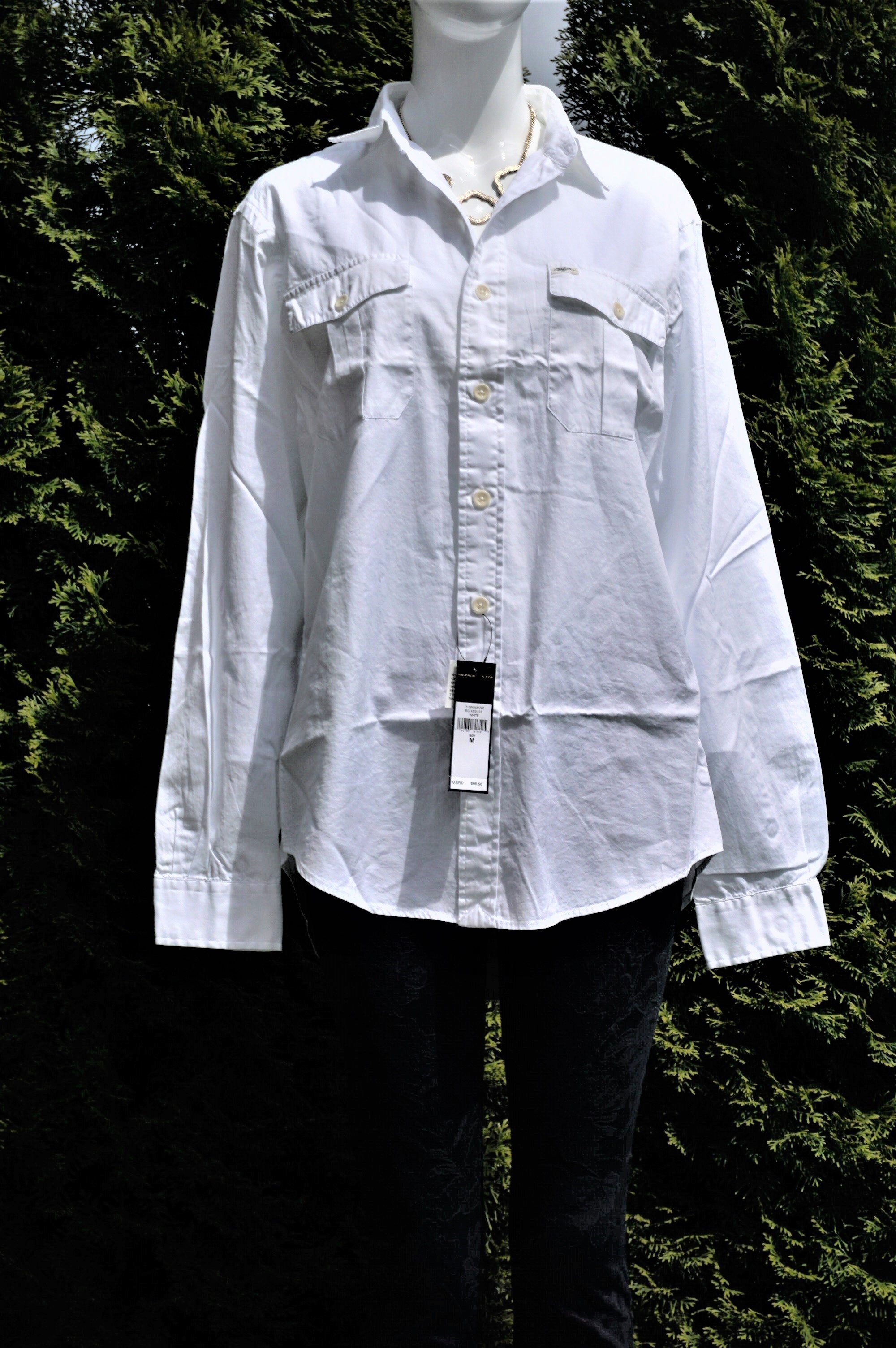 Ralph Lauren Pure Cotton Beach Twill Button Up Shirt – Elli Share