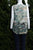 H&M Conscious Collection Recycled Polyester Sleeveless Blouse, Simple shirt but with a long story. This shirt is made 100% recycled fabric  Button at front., Green, 100% Recycled polyester, women's Tops, women's Green Tops, H&M Conscious Collection women's Tops, recycled polyester shirt, floral design blouse, button up blouse, sleeveless blouse
