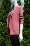 Dynamite Pink Open Stretchy Blazer, Super comfortable blazer for the stylish commuter., Pink, 91% Polyester, 9% Spandex, women's Jackets & Coats, women's Pink Jackets & Coats, Dynamite women's Jackets & Coats, blazer, pink blazer, coat, jacket, open jacket, open blazer, open coat, open blazer