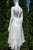 Fashion V.S Spaghetti Strap Beach Style Dress, Flowy white dress with sexy open back., White, 100% Polyester, women's Dresses & Rompers, women's White Dresses & Rompers, Fashion V.S women's Dresses & Rompers, white dress, rehearsal dress, summer beach dress, open back dress, beach vacation dress