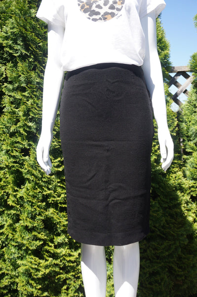 Women's Black Pencil Skirt