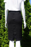 Massimo Dutti Knitted Black Pencil Skirt, Warm pencil skirt for the winter months., Black, 64% Viscose, 24% Wool, 12% Polyester, women's Skirts & Shorts, women's Black Skirts & Shorts, Massimo Dutti women's Skirts & Shorts, winter skirt, warm skirt, office skirt, professional winter skirt, winter office pencil skirt,