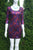Marciano Open Back Sequin Dress, Measurements when relaxed: Shoulder to Shoulder 14 inches, bust 32 inches, waist 27 inches, hip 34 inches. Dress is very stretchy. , Purple, Red, 90% Polyester 10% Spandex, women's Dresses & Rompers, women's Purple, Red Dresses & Rompers, Marciano women's Dresses & Rompers, Sequin dress, open back dress, 