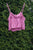 Garage Simple Crop Top, , Pink, 100% Rayon, women's Tops, women's Pink Tops, Garage women's Tops, crop top, summer top, cute top, 