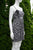 Bebe Asymmetrical One Strap A-Line Dress with Decorated Front Flower , This cute and unique dress fits you comfortably and accentuates your body at the same time. Elastic material. Breast 24inches, waist 21inches when elastic is relaxed, length 28 measured from top of breast. , Black, Grey, women's Dresses & Rompers, women's Black, Grey Dresses & Rompers, Bebe women's Dresses & Rompers, One Strap Black and White Dress, One Shoulder Asymmetrical Black and White A-Line Dress