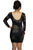 Wilfred Scoop Back Black floral dress, Body hugging dress with scoop back and a unique floral design, all for you to show the edges and curves!, Black, 92% Cotton 6% Spandex, Shoulder fill: 100% Polyester, women's Dresses & Rompers, women's Black Dresses & Rompers, Wilfred women's Dresses & Rompers, Dress, scoop back dress, soft dress, body hugging dress, tight bodycon stretch dress with long sleeves and floral prints, body stretch pencil dress with open back mini dress, sexy bodycon dress 