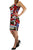   Midi Business Casual Dress, Body-hugging dress with unique design that matches your great taste. Comfortable fabric, Red, Black, Shell Polyester and Elastane. Lining: 100% Polyester, women's Dresses & Rompers, women's Red, Black Dresses & Rompers,   women's Dresses & Rompers, colored dress, multi colored bodycon dress with unique design, women's formal dress, women's body hugging dress, women's formal sheath dress, women's body hugging sheath dress
